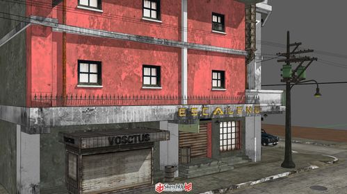 探寻复古街道建筑之美 SketchUp模型库精品区指南