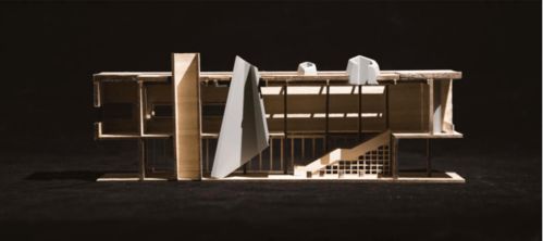 建筑模型 以光为笔，绘就田野情感的剖面