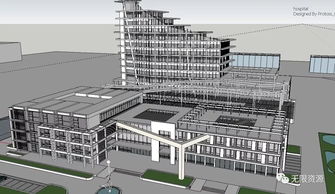 精益求精 1017办公建筑SU精细模型解析